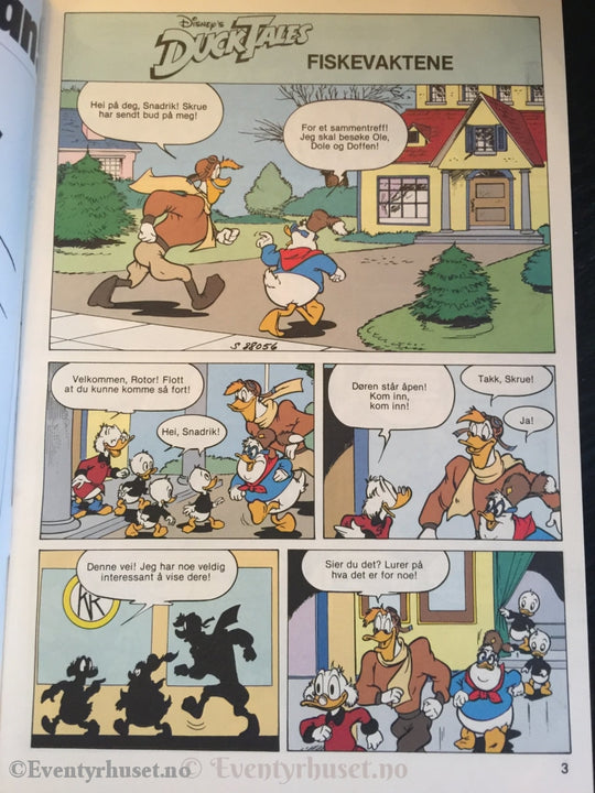 Ducktales 1992/07. Vf-. Tegneserieblad