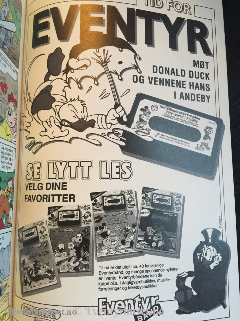 Ducktales 1992/08. Vf-. Tegneserieblad