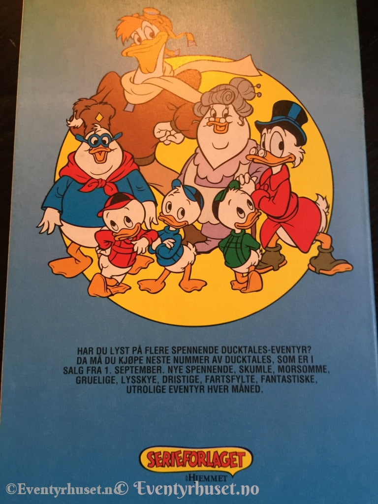 Ducktales 1992/08. Vf-. Tegneserieblad