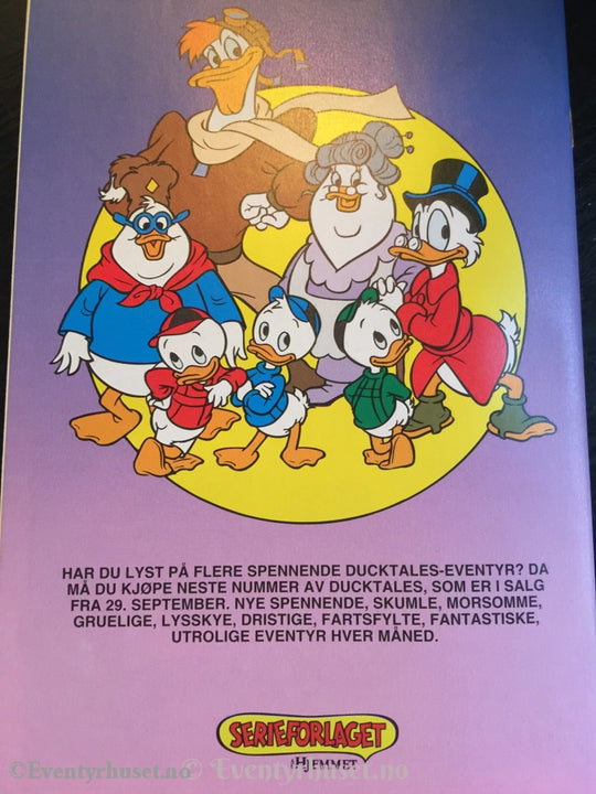 Ducktales 1992/09. Vf/nm. Tegneserieblad