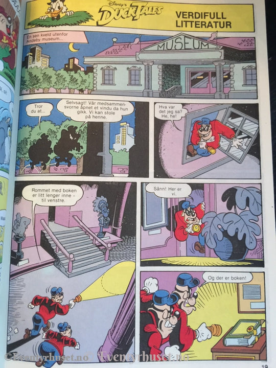 Ducktales 1992/10. Vf-. Tegneserieblad