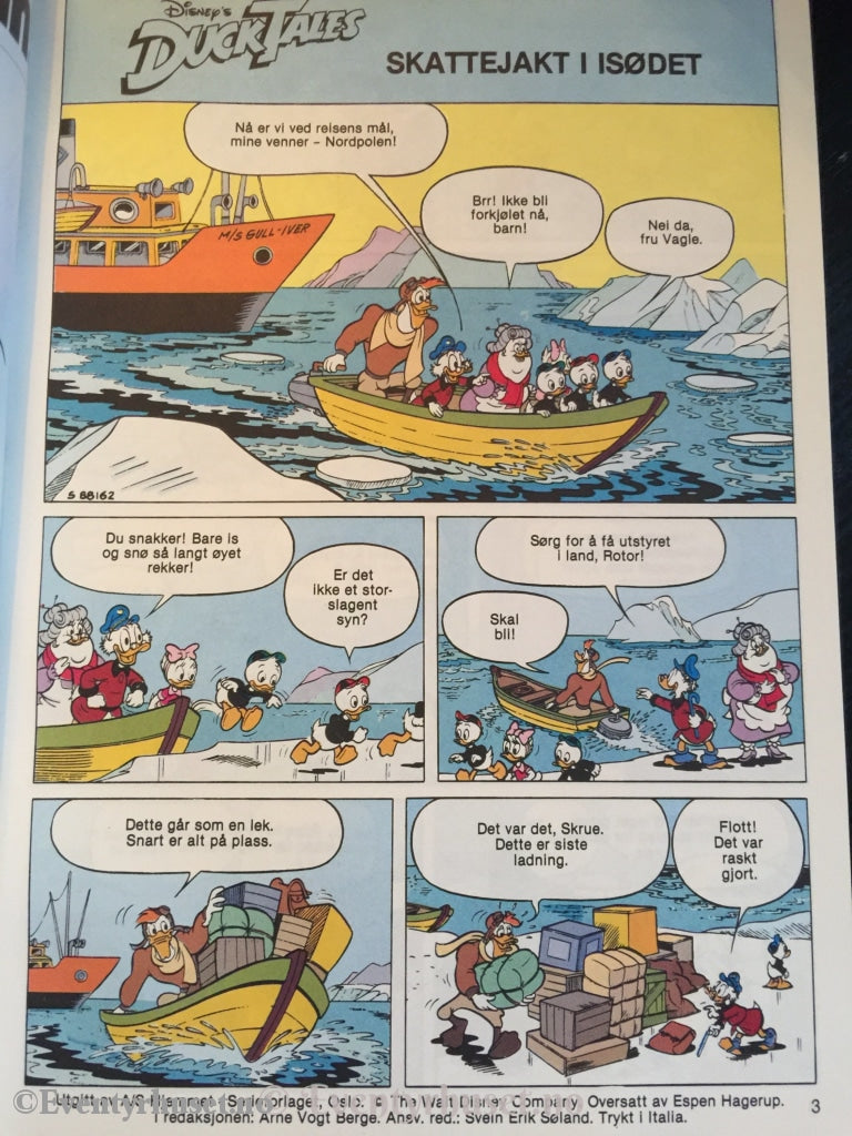 Ducktales 1992/12. Fn+. Tegneserieblad