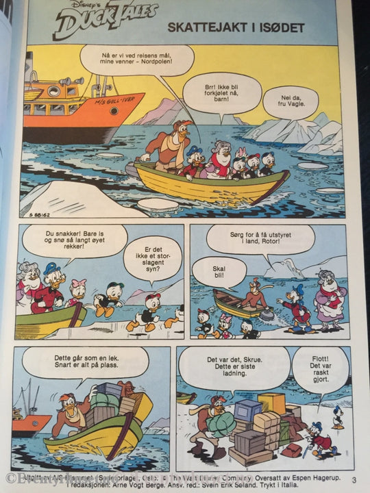 Ducktales 1992/12. Fn+. Tegneserieblad