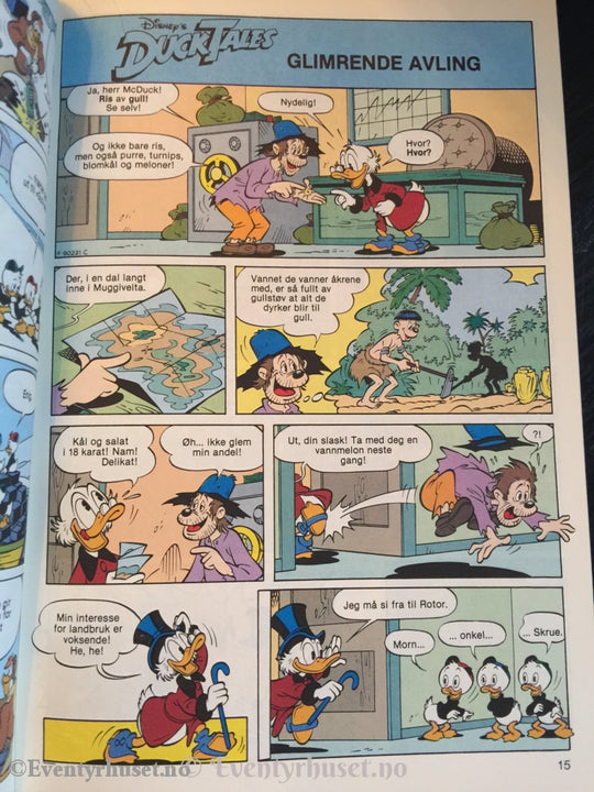 Ducktales 1992/12. Fn+. Tegneserieblad
