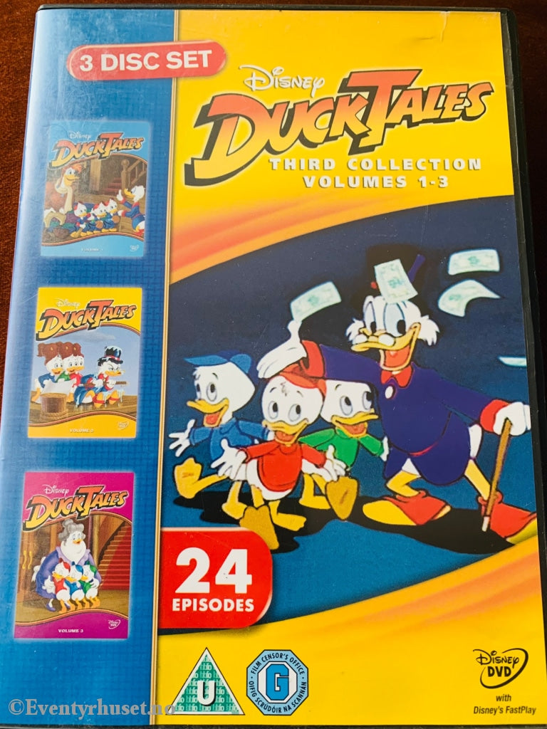 DuckTales. Third Collection. Vol. 1 -3. DVD samleboks. – Eventyrhuset