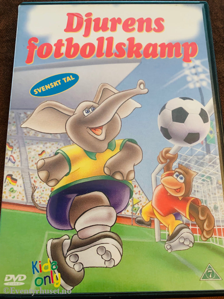 Dyrenes Fotballkamp. Dvd. Svensk Tale. Dvd