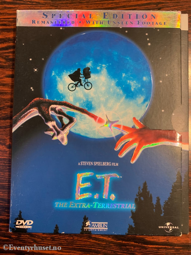 E. T. The Extra-Terrestrial. 1982. Dvd Slipcase.