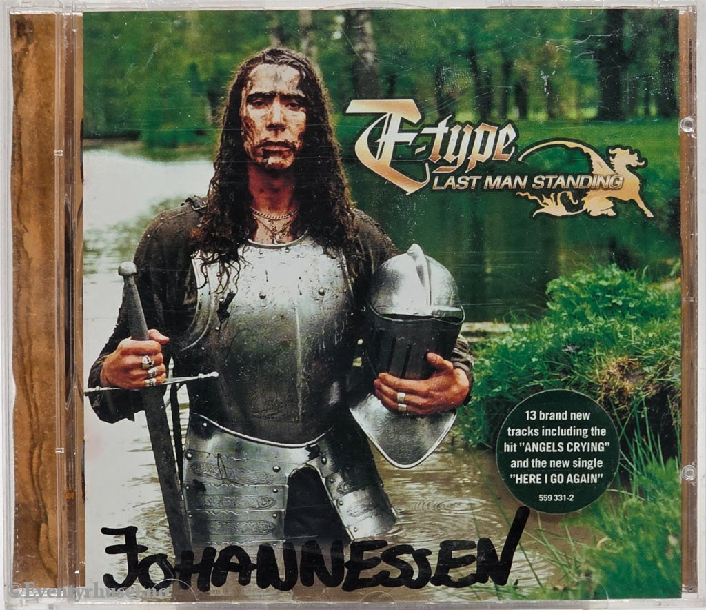 E-Type – 1998 – Last Man Standing – Musikk-CD. – Eventyrhuset
