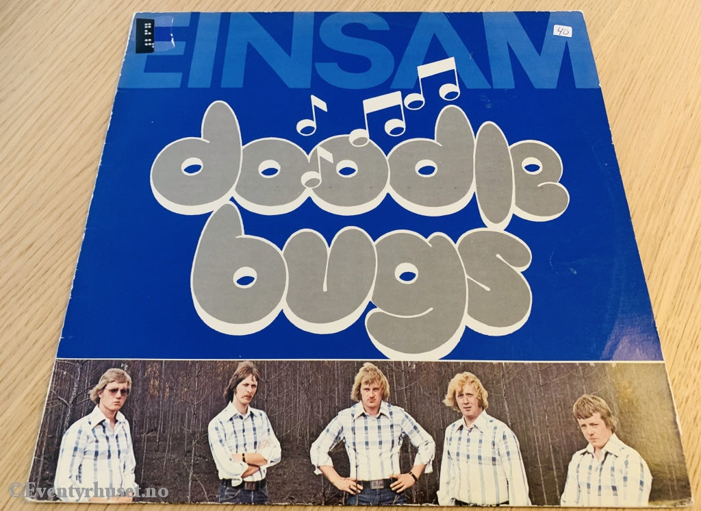 Einsam Med Doodle Bugs. 1976. Lp. Lp Plate