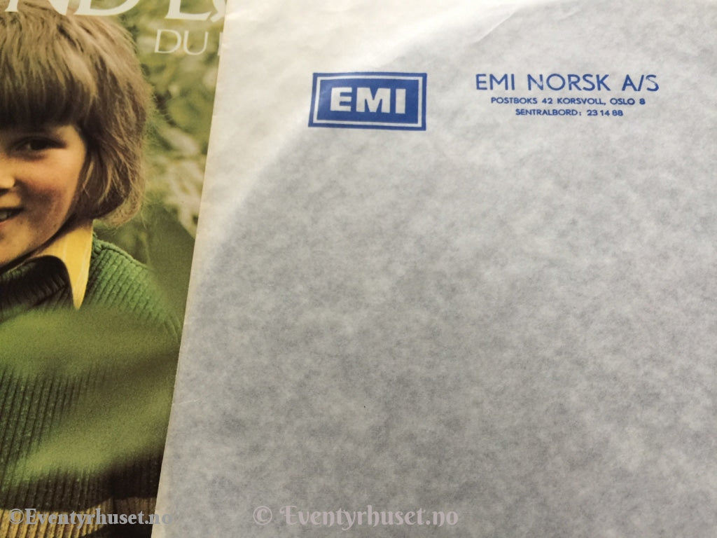 Eivind Løberg. 1974. Du Har Små Venner. Lp Plate