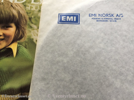 Eivind Løberg. 1974. Du Har Små Venner. Lp Plate