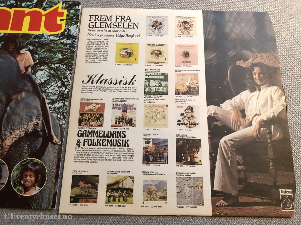 Elefantgutten. 1973. Lp. Lp Plate