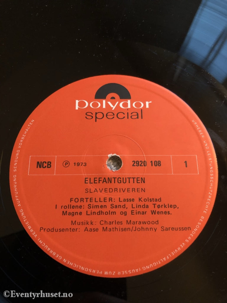 Elefantgutten. 1973. Lp. Lp Plate