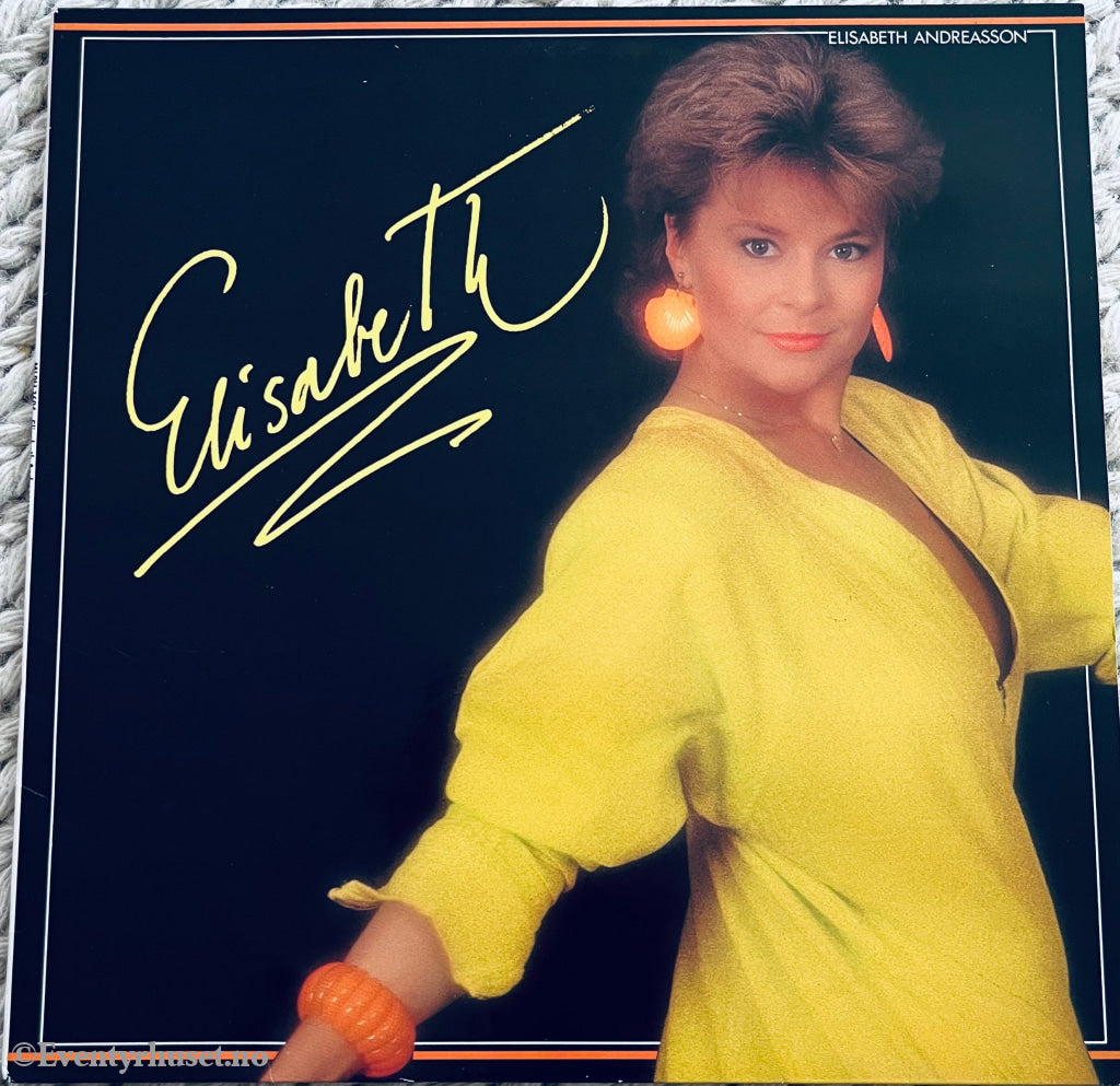 Elisabeth Andreasson – Elisabeth. 1985. Lp. Lp Plate