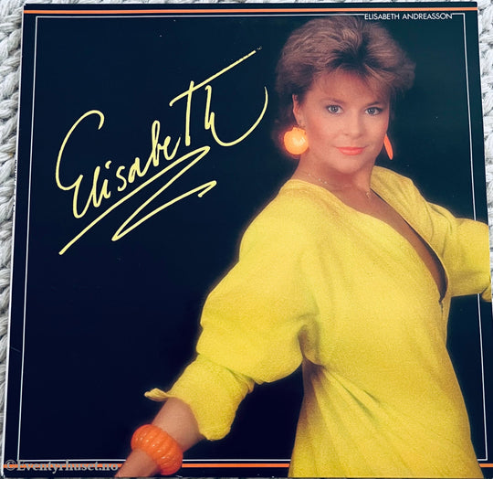 Elisabeth Andreasson – Elisabeth. 1985. Lp. Lp Plate