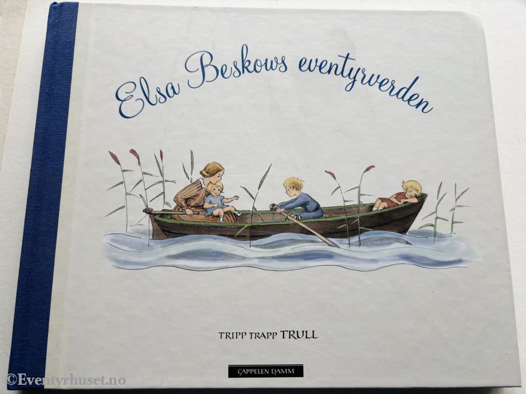 Elsa Beskow. Elsa Beskows eventyrverden – Tripp Trapp Trull. 1995. Barnebok.
