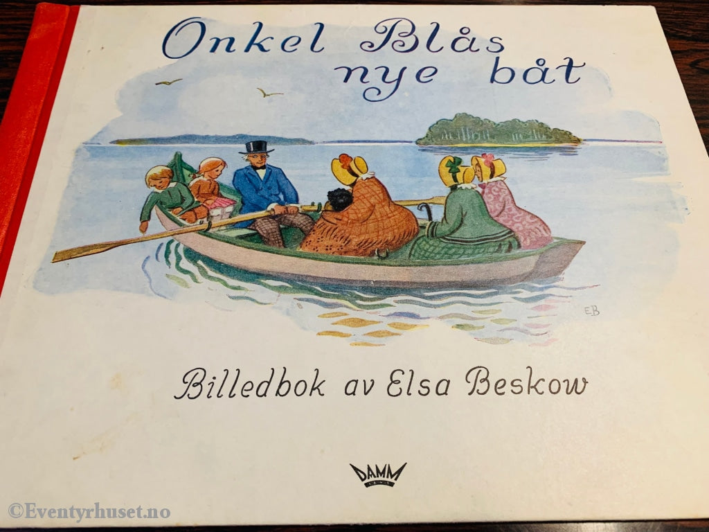 Elsa Beskow. Onkel Blås Nye Båt. Eventyrbok