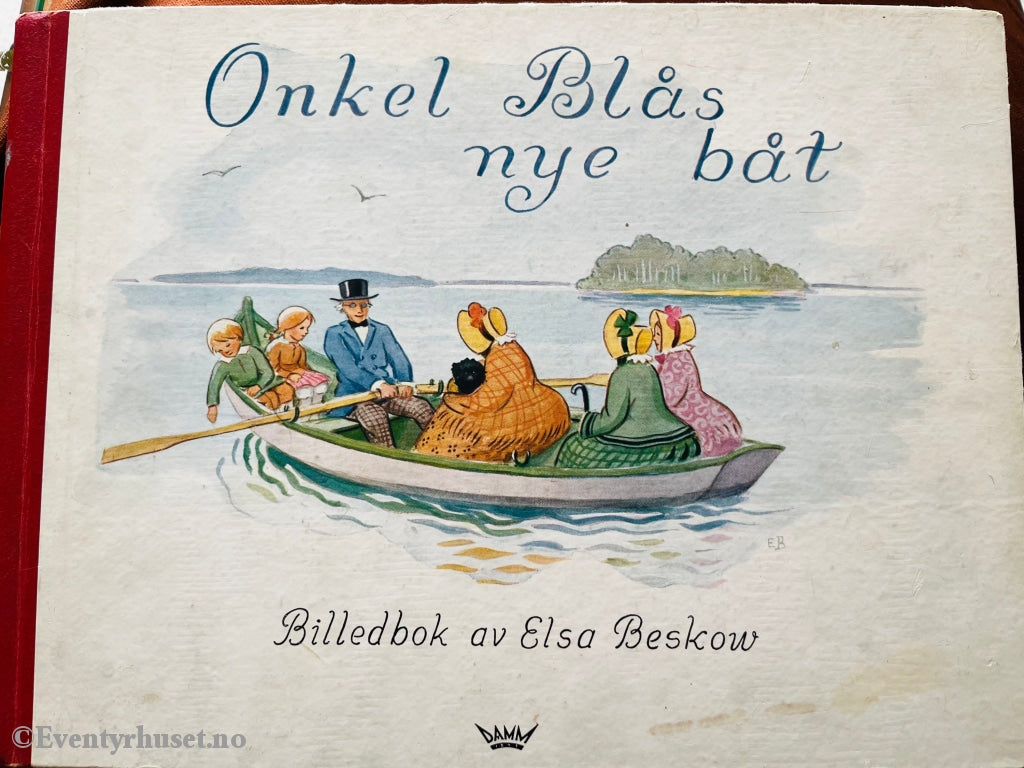 Elsa Beskow. Onkel Blås Nye Båt. Eventyrbok