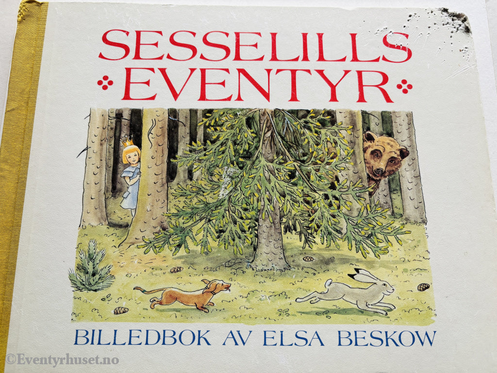 Elsa Beskow. Sesselills eventyr. 1918. Barnebok.
