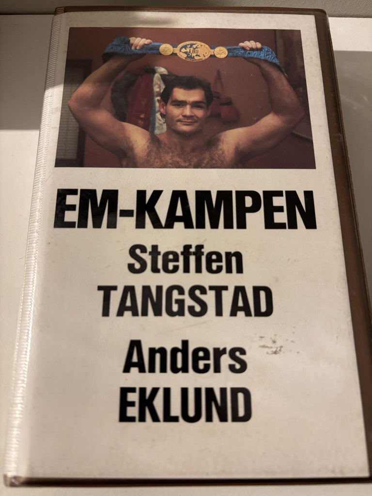 EM-Kampen Steffen Tangstad vs Anders Eklund. BETA-film.