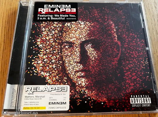 Eminem. 2009. Relapse. CD.