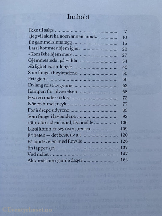 Eric Knight. 1983. Lassie På Eventyr. Fortelling