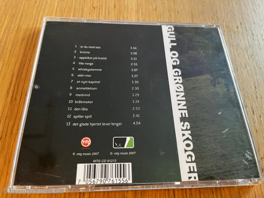 Erik og Kriss. 2007. Gull og grønne skoger. CD.