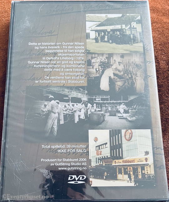 Et Norsk Industri-Eventyr. Historien Om Gunnar Nilsen. Dvd. Ny I Plast! Dvd
