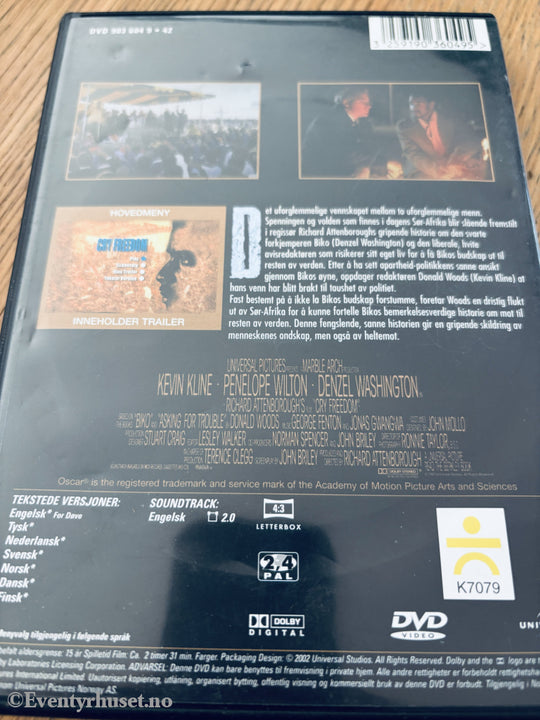 Et rop om frihet (1987). DVD.