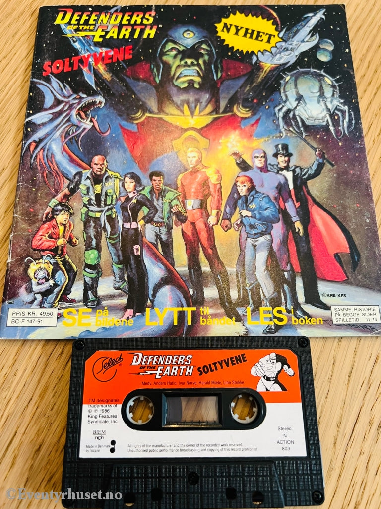 Eventyrbånd. Defenders Of The Earth. Soltyvene. Eventyrbånd