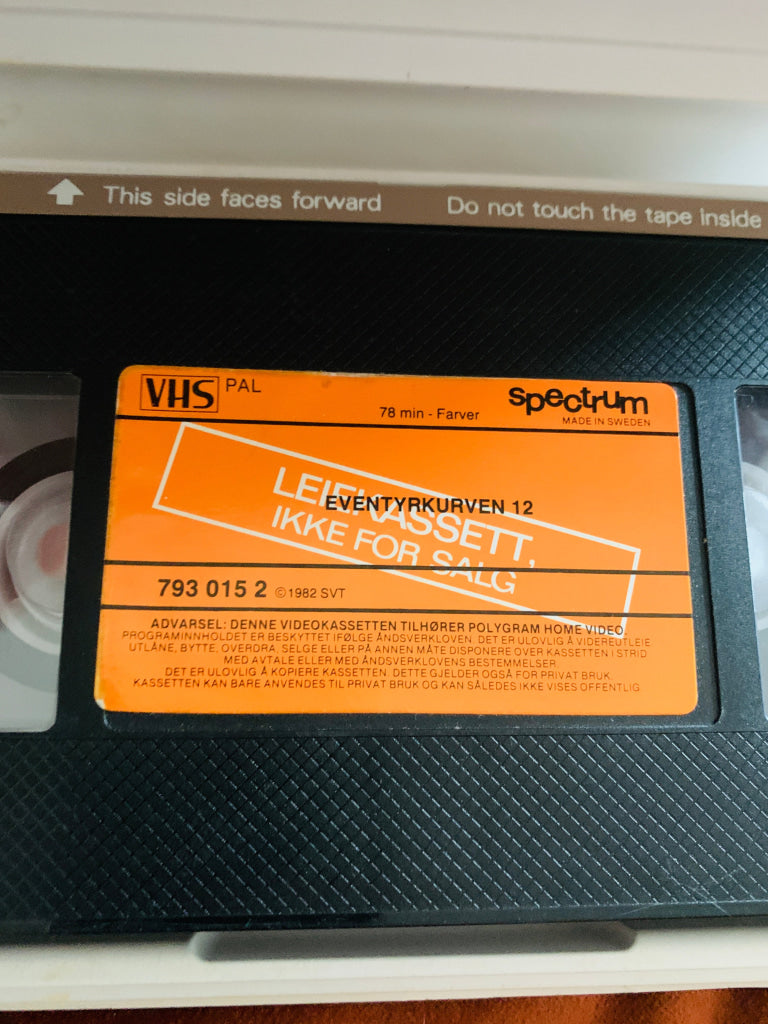 Eventyrkurven. Vol. 12. VHS Big Box. VHS Big Box