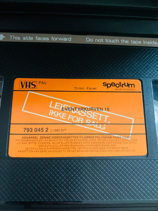 Eventyrkurven. Vol. 16. VHS Big Box. VHS Big Box