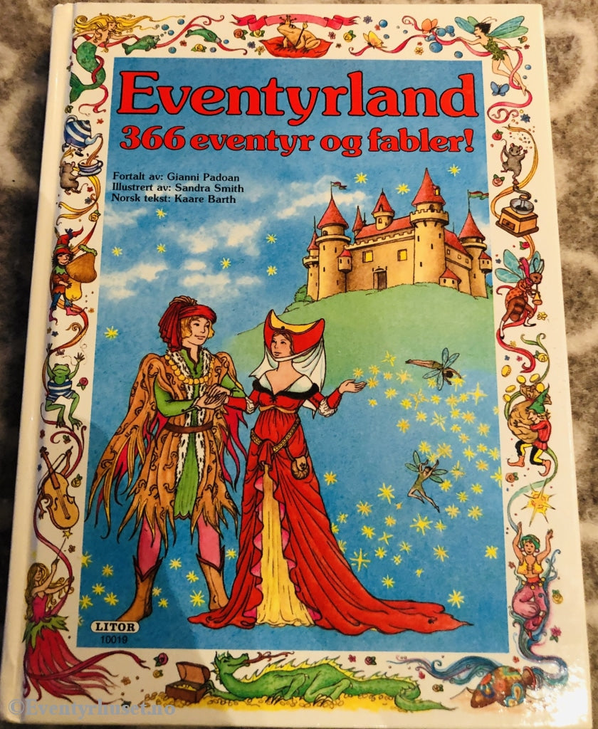 Eventyrland. 366 Eventyr Og Fabler! 1987. Eventyrbok