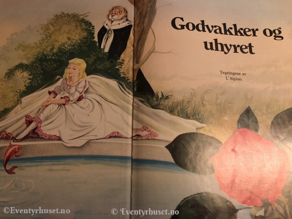 Eventyrserien. Grimm. 1975. Godvekker Og Udyret. Eventyrbok