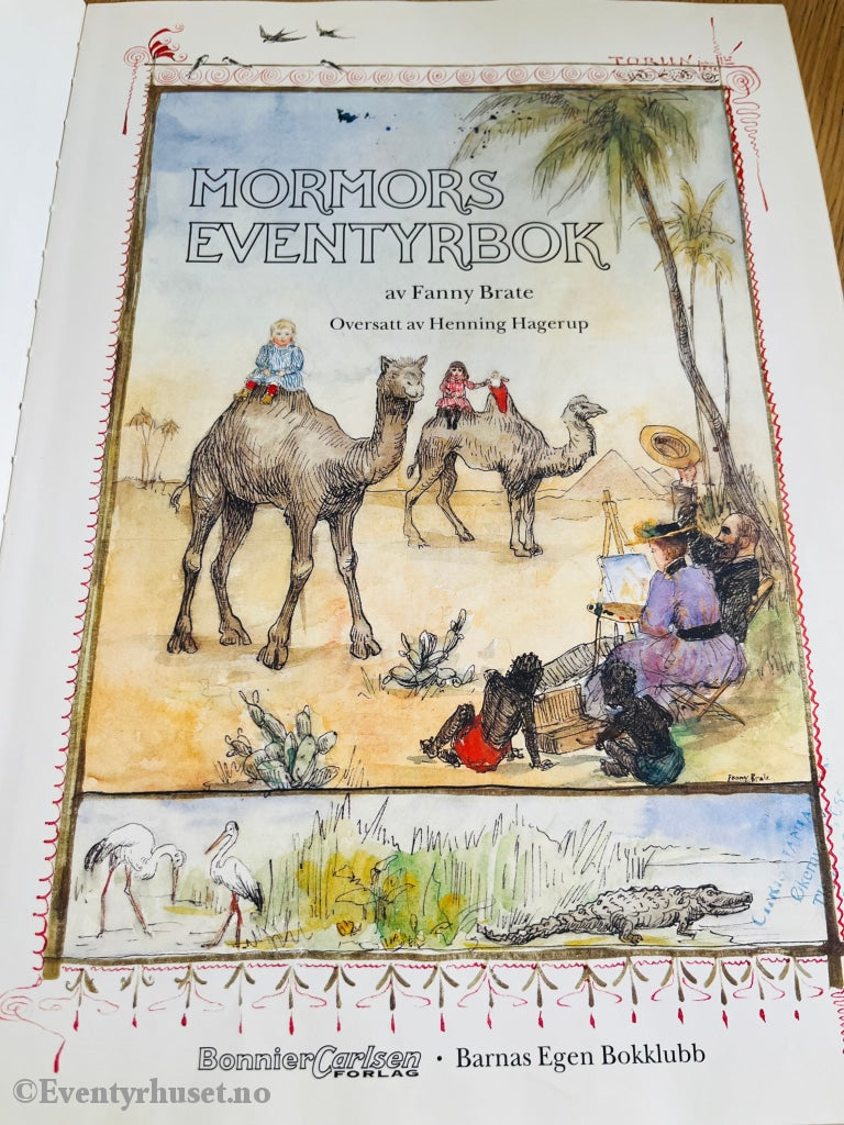 Fanny Brate. 1996. Mormors Eventyrbok. Eventyrbok