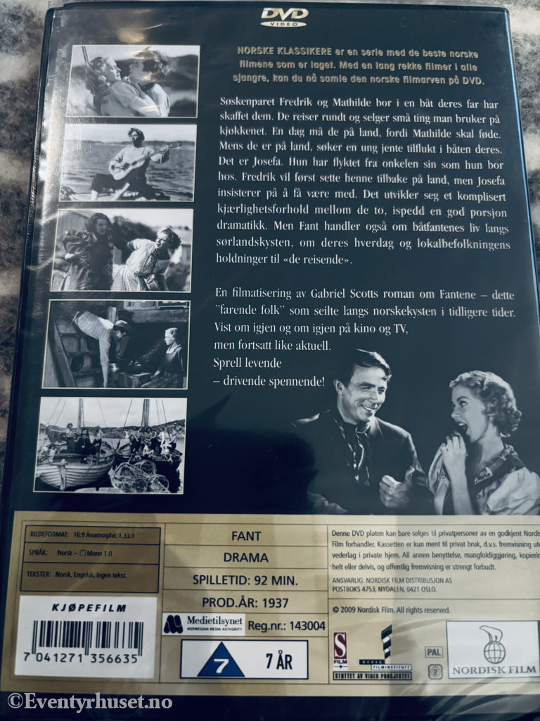 Fant (Norske Klassikere). DVD. Ny i plast!