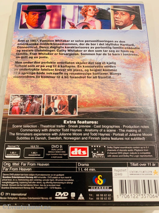 Far From Heaven. Dvd. Dvd