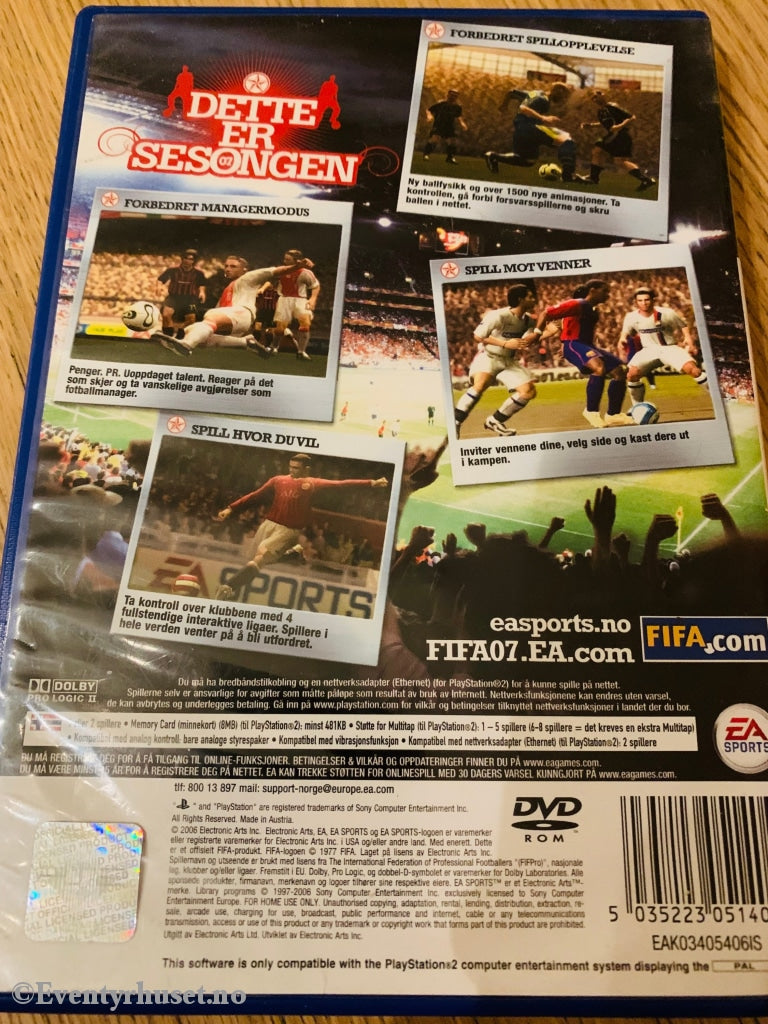 Fifa 2007. Ps2. Ps2