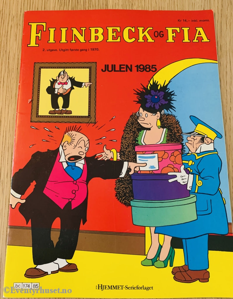 Fiinbeck Og Fia. Julen 1985. Julehefter
