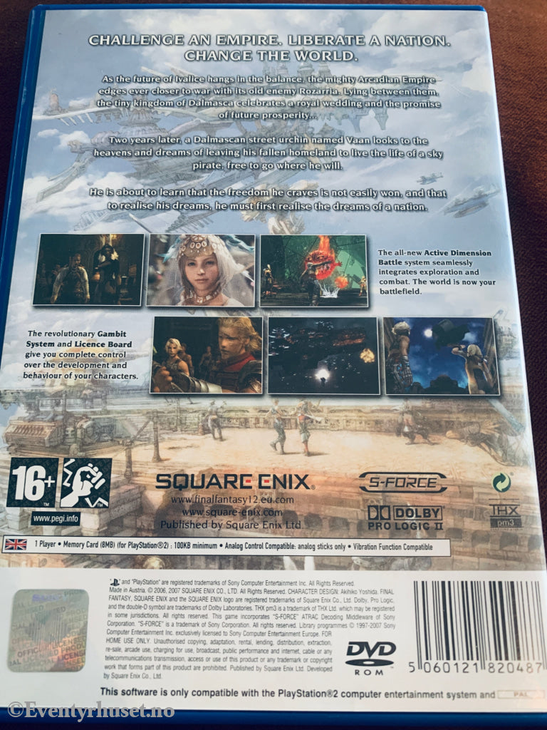 Final Fantasy XII . PS2