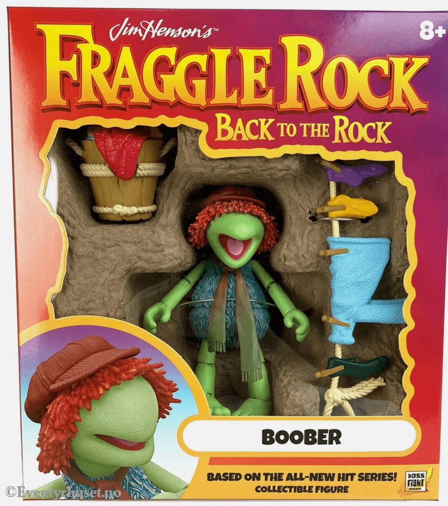 Fraggle Rock Boober (Fragglene). Actionfigur. Ny i uåpnet eske! Actionfigur