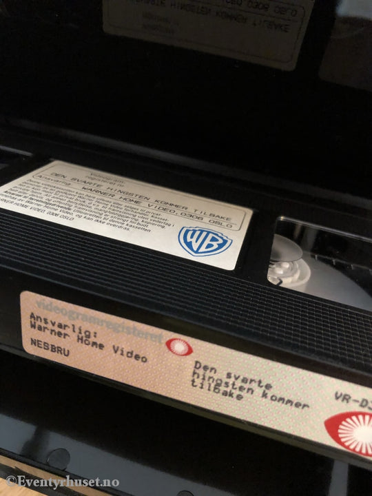 Francis Ford Coppola. 1983. Den Svarte Hingsten Kommer Tilbake. Vhs. Vhs