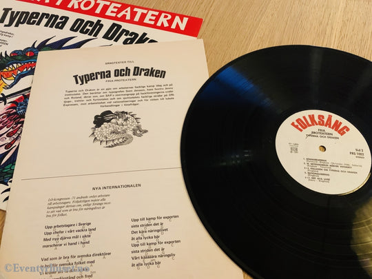 Fria Proteatern: Typerna Och Draken. 1973. Lp. Lp Plate
