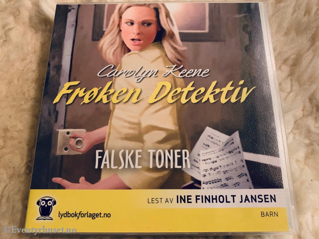 Frøken Detektiv - Falske Toner. Lydbok På 3 Cd.