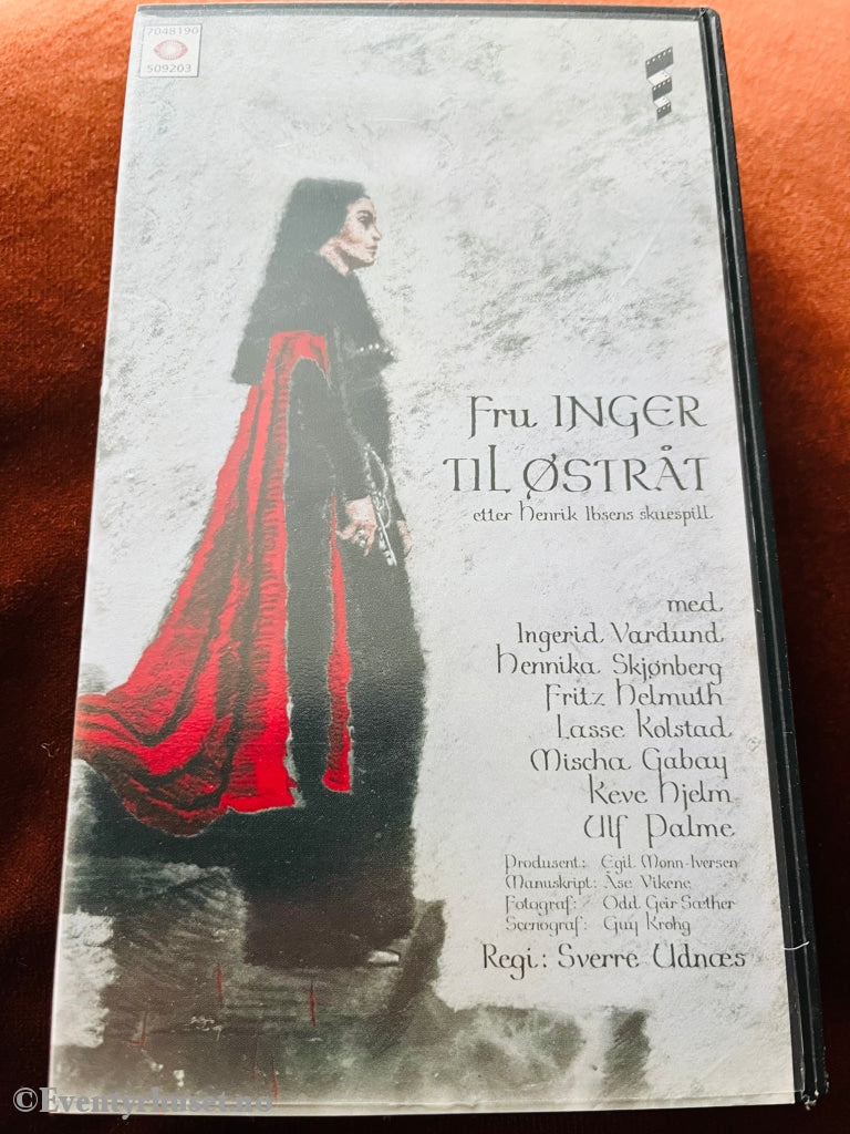 Fru Inger Til Østråt. 1975. Vhs. Vhs