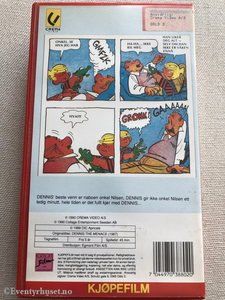 Fullt Kjør Med Dennis. 1988. Vhs. Vhs