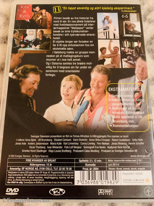 Fyra Nyanser Av Brunt. Dvd. Dvd