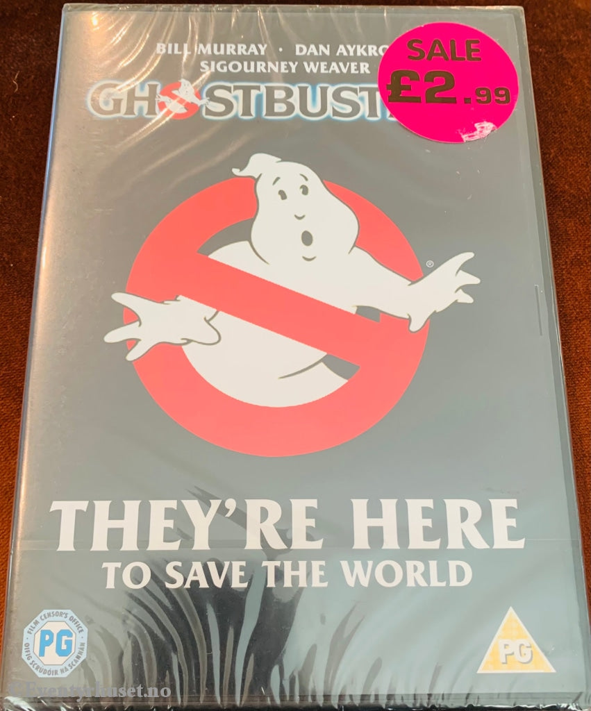 Ghostbusters. 1984. Dvd. Ny I Plast! Dvd