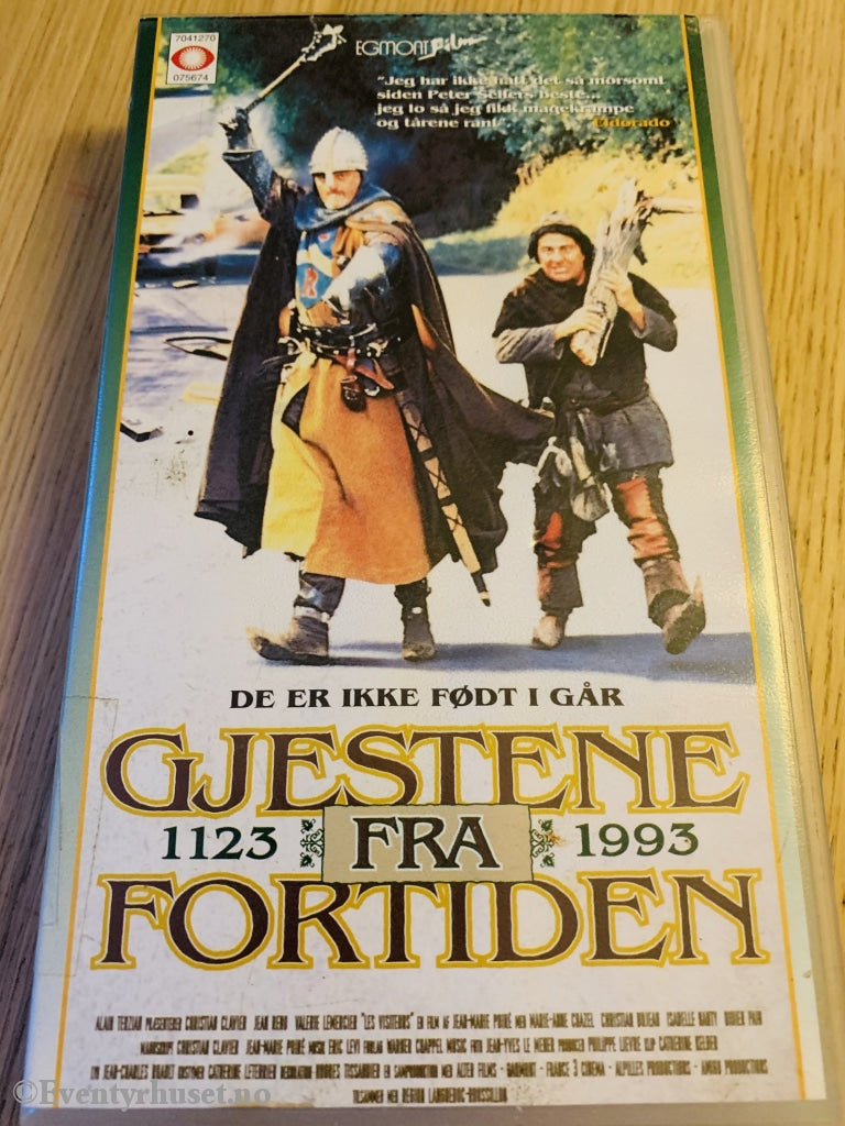 Gjestene Fra Fortiden. 1993. Vhs. Vhs