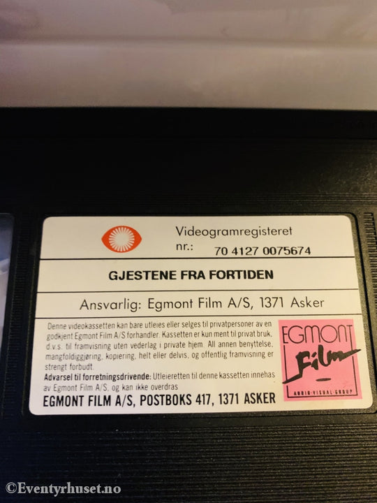 Gjestene Fra Fortiden. 1993. Vhs. Vhs